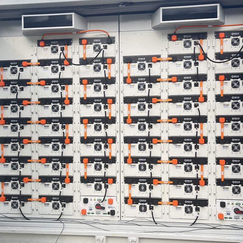 45 ft litij i natrij-ionski spremnik energije za velike projekte