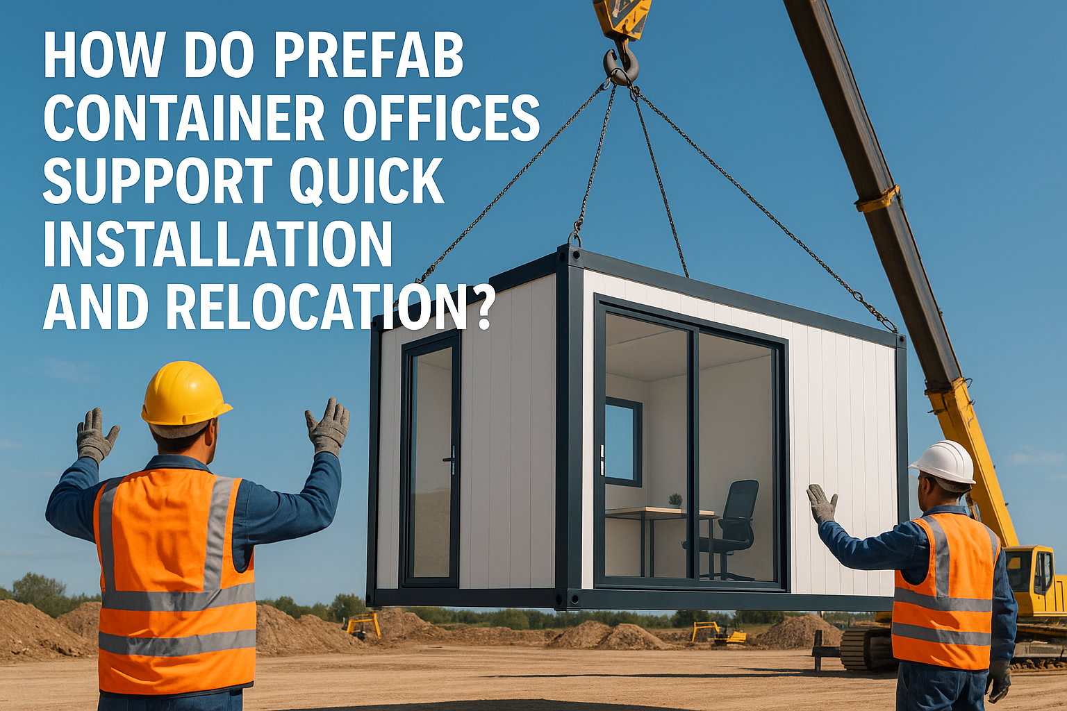 Kako montažni kontejnerski uredi podržavaju brzu instalaciju i premještanje?