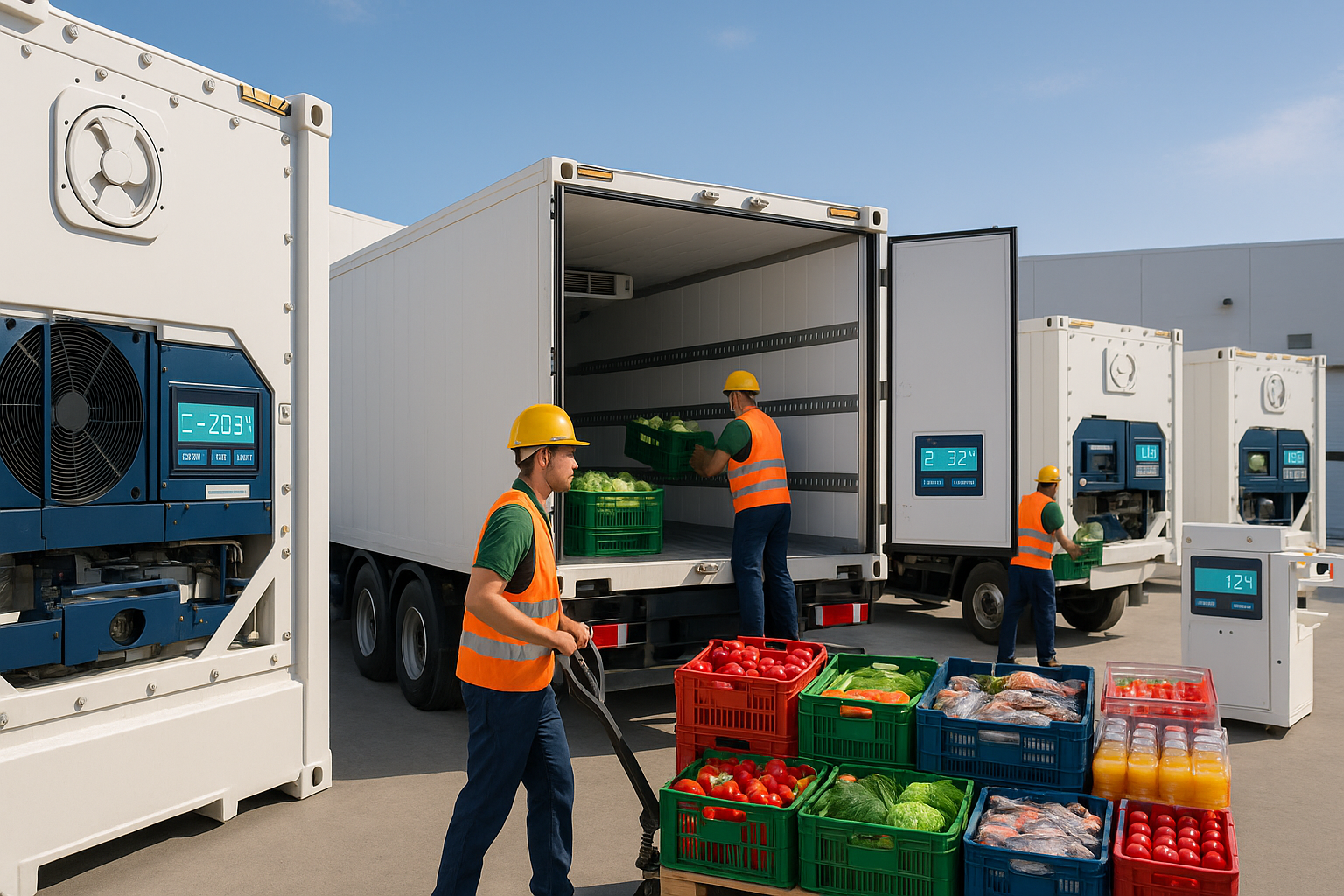 Kako se spremnici za hlađenje koriste u logistici hrane i pića?