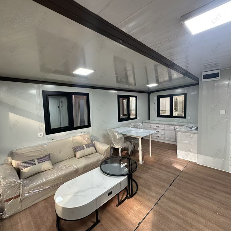 Montažna mobilna stambena jedinica s dvokrilnim proširivim kontejnerima od 20 stopa