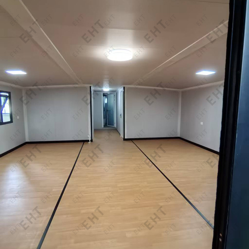 Montažna modularna stambena jedinica s dvostrukim krilom i proširivom kontejnerskom kućom od 40 stopa